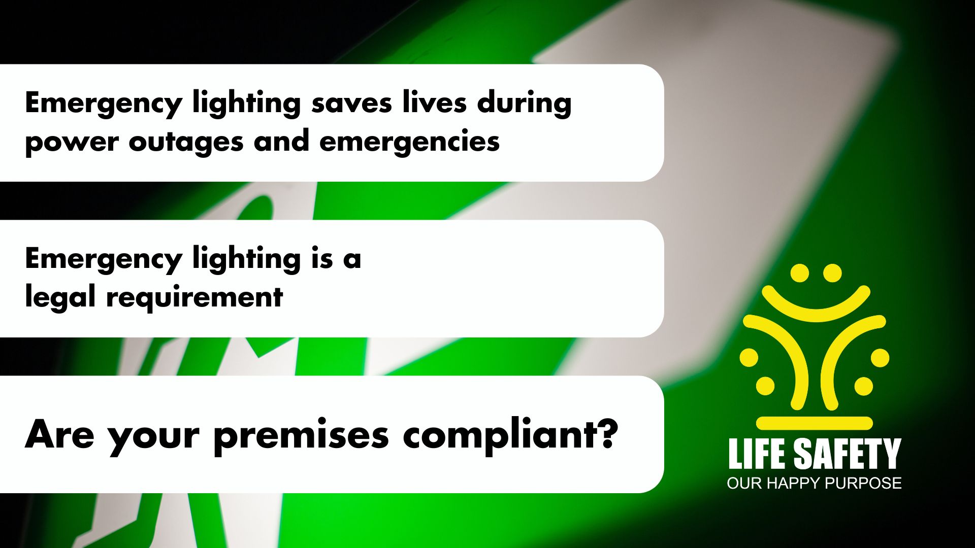 Emergency Lighting Awareness Week Key Points